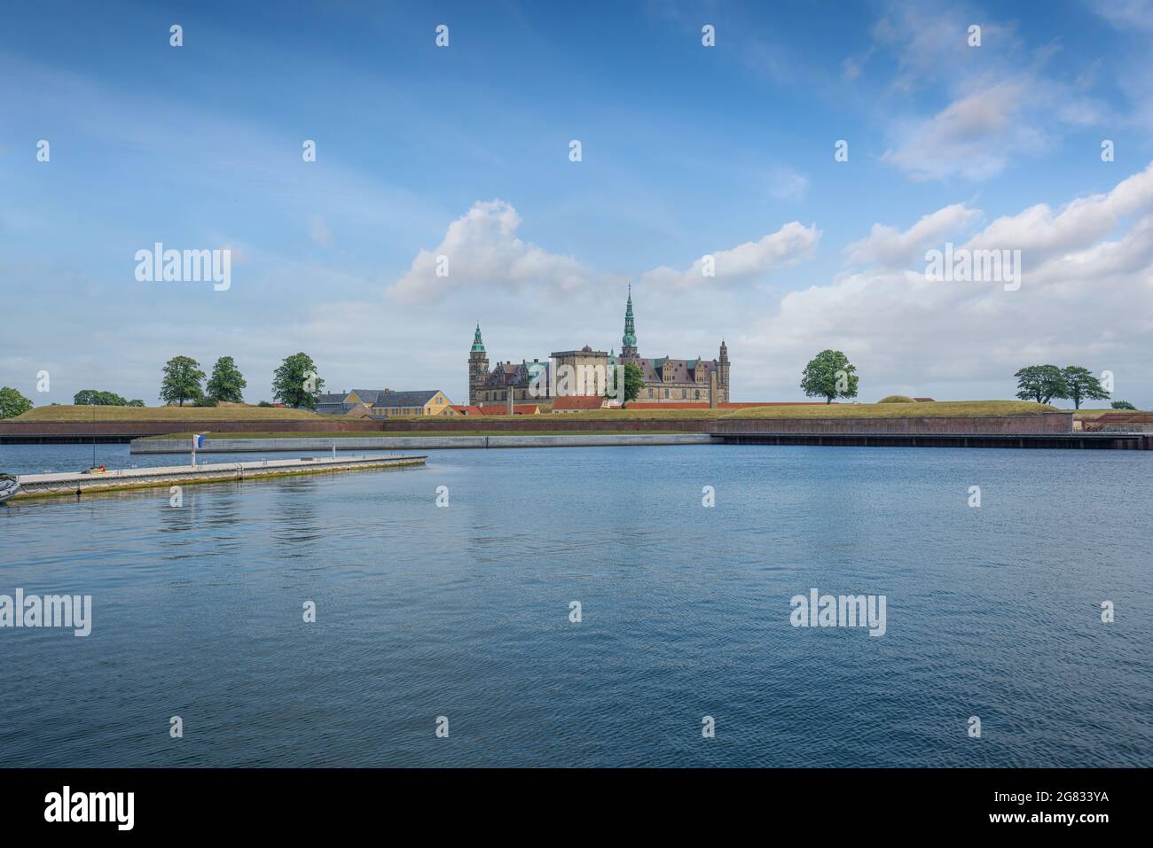 Schloss Kronborg - Helsingor, Dänemark Stockfoto