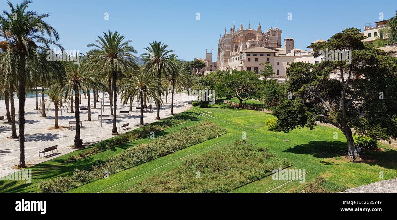 Palma, Mallorca, Balearen, Spanien Stockfoto