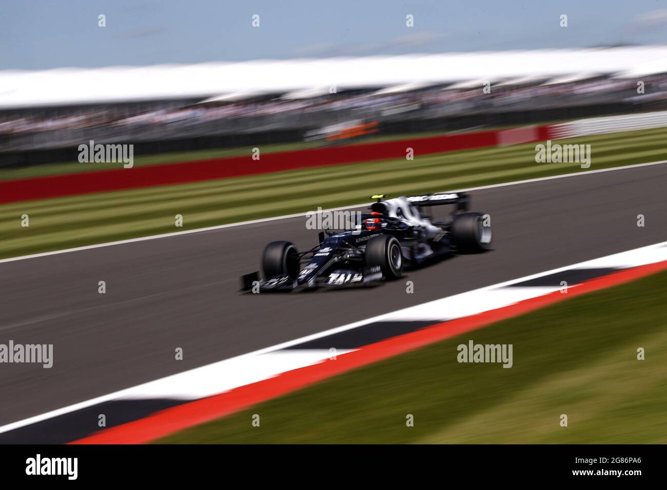 Silverstone, Großbritannien. Juli 2021. # 10 Pierre Gasly (FRA, Scuderia AlphaTauri Honda), F1 Grand Prix von Großbritannien auf dem Silverstone Circuit am 17. Juli 2021 in Silverstone, Großbritannien. (Foto von HOCH ZWEI) Quelle: dpa/Alamy Live News Stockfoto