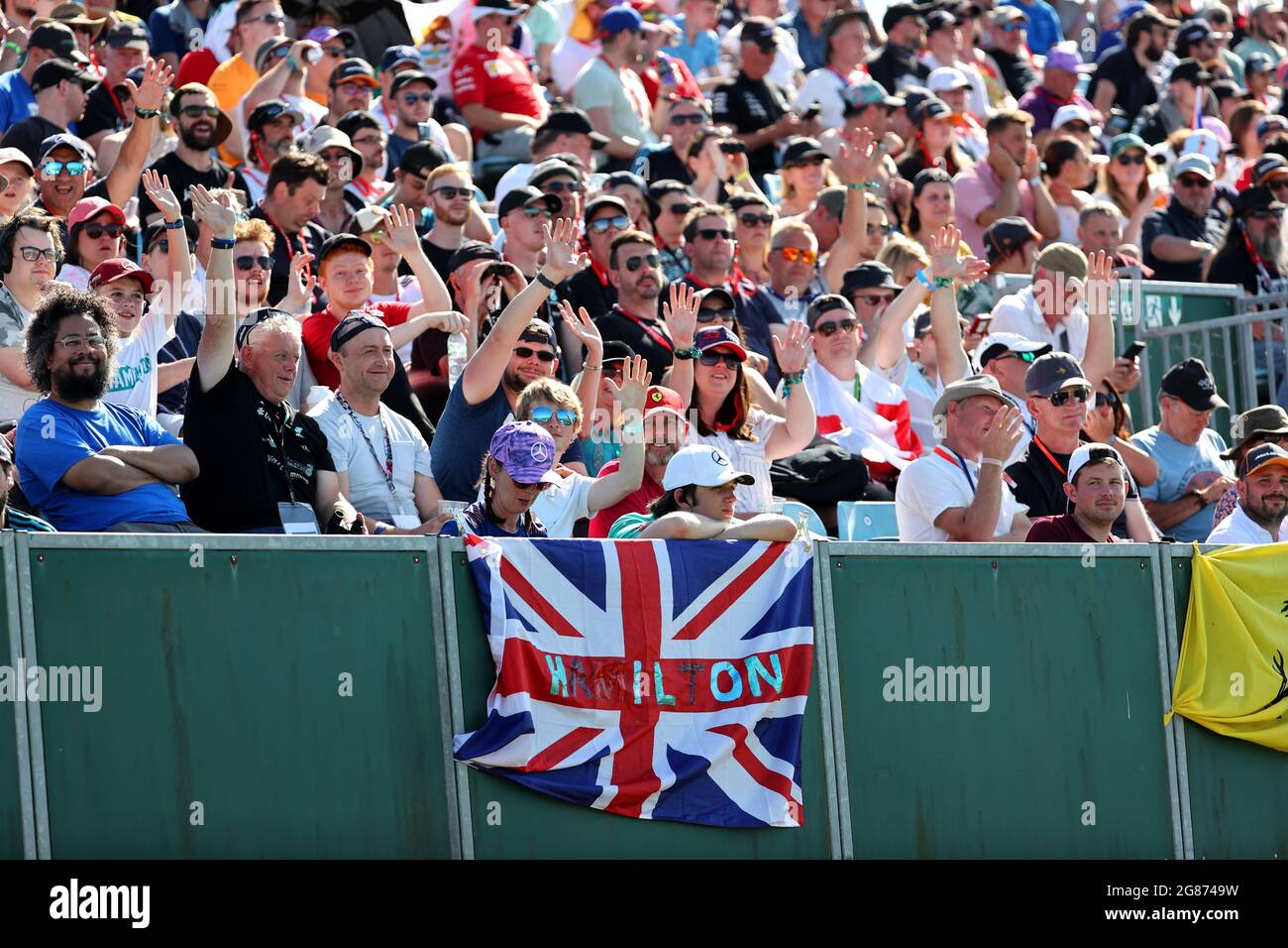 17.07.2021. Formel-1-Weltmeisterschaft, Rd 10, Großer Preis Von Großbritannien, Silverstone, England, Qualifizierender Tag. Bildnachweis sollte lauten: XPB/Press Association Images. Stockfoto