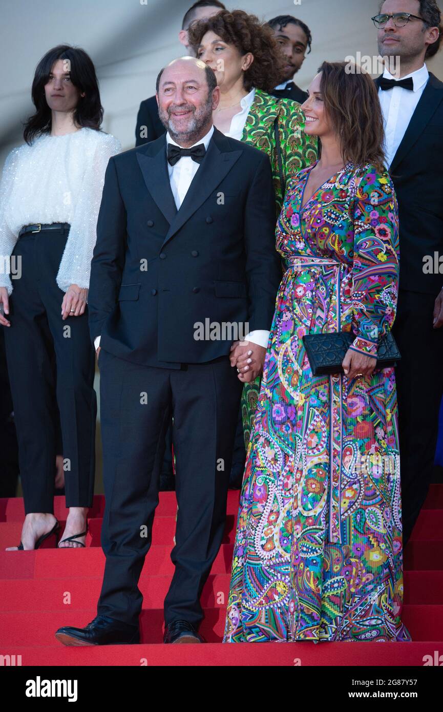 Kad Merad Julia Vignali Bei Der Oss 117 Alerte Rouge En Afrique Noire Premiere Und Abschlussfeier