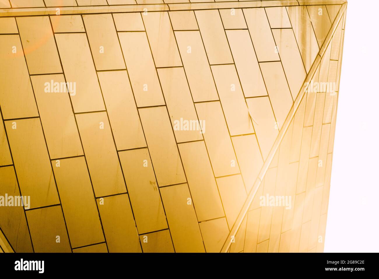 Gelbe Metallstruktur Verkratzte Metallstruktur Designhintergrund Stockfotografie Alamy