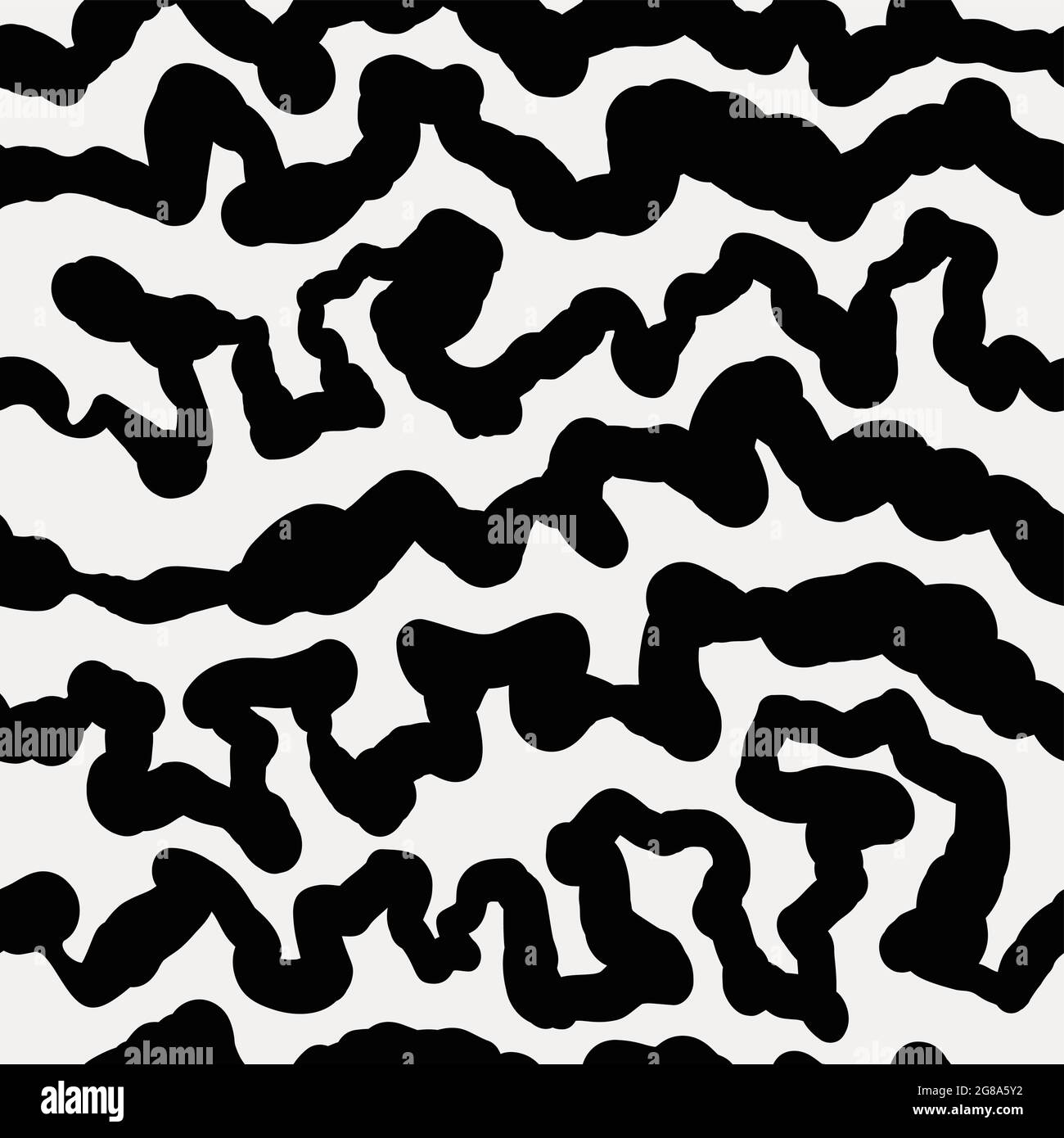 Nahtloses Vektormuster. Abstrakt gestreifter Hintergrund Stock Vektor