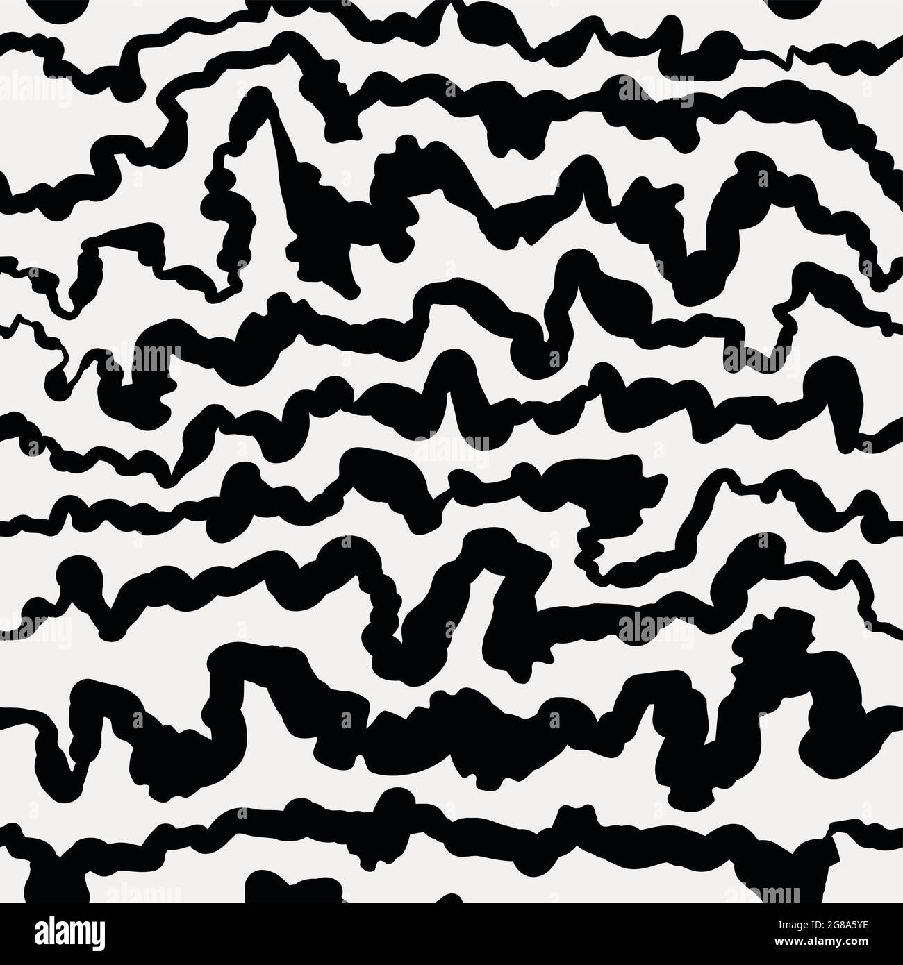 Nahtloses Vektormuster. Abstrakt gestreifter Hintergrund Stock Vektor