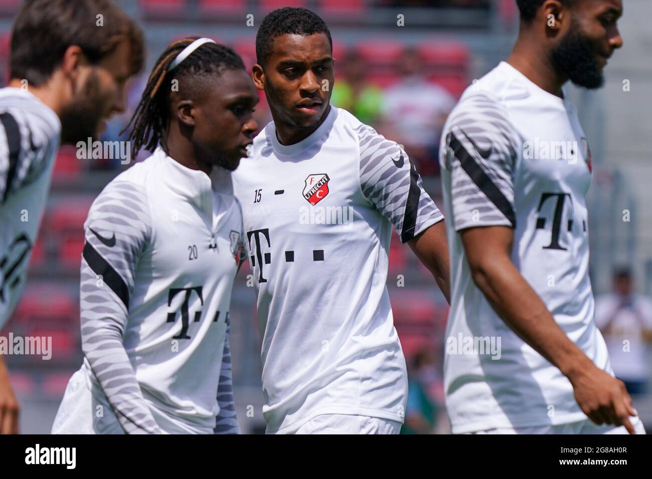 Waregem Belgien 17 Juli Quinten Timber Des Fc Utrecht Beim Club Freundschaftsspiel Zwischen Zulte Waregem Und
