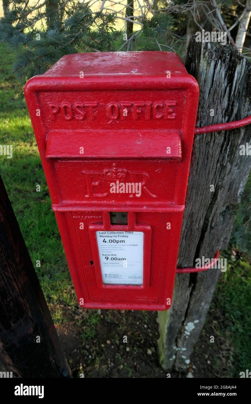 Post box Stockfoto