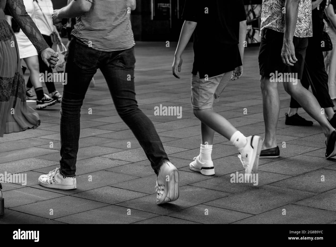 London Streets Leicester Square Stockfoto