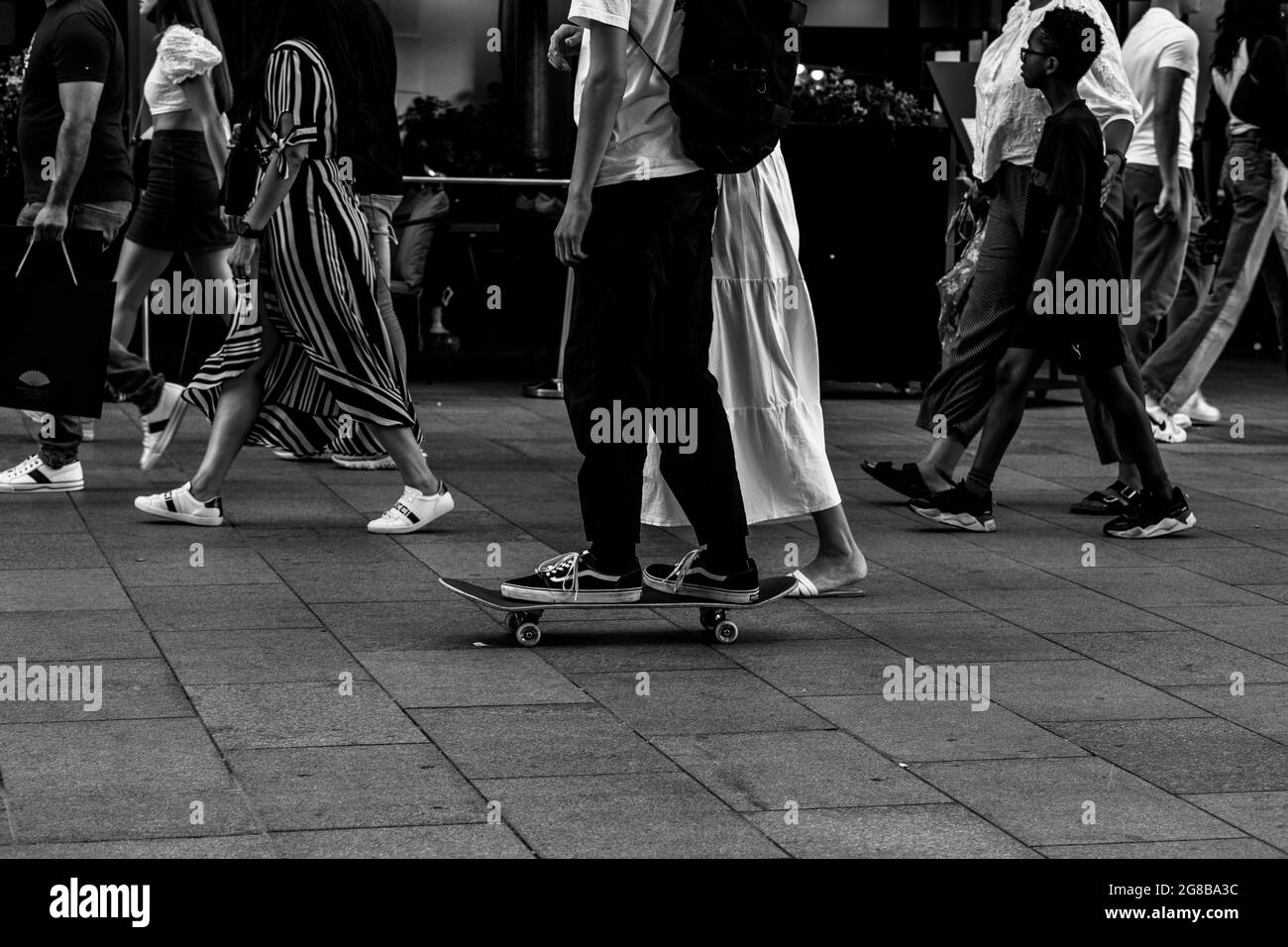 London Streets Leicester Square Stockfoto