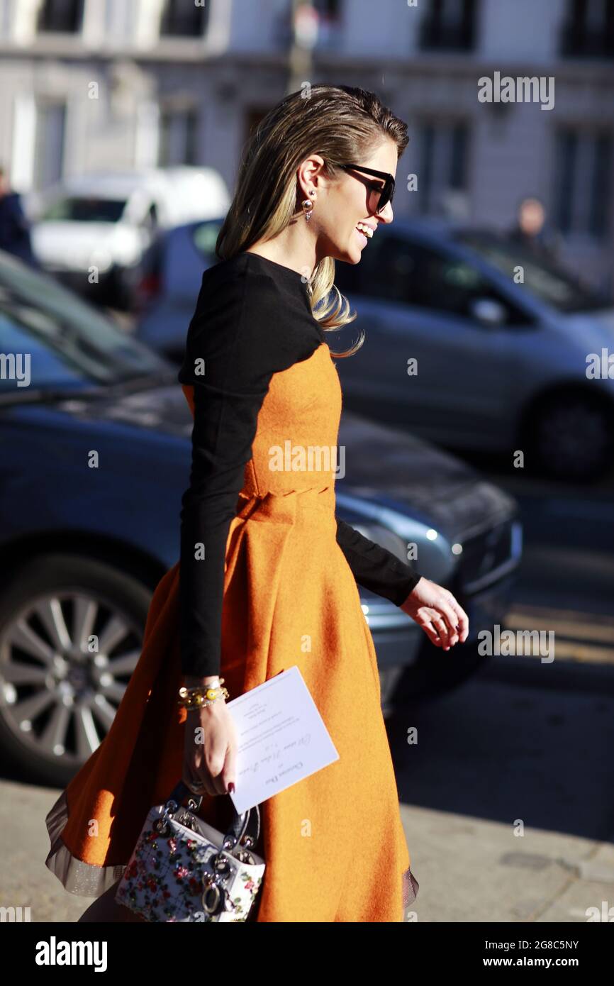 Helena Bordon - Paris Fashion Week - Frankreich Stockfoto