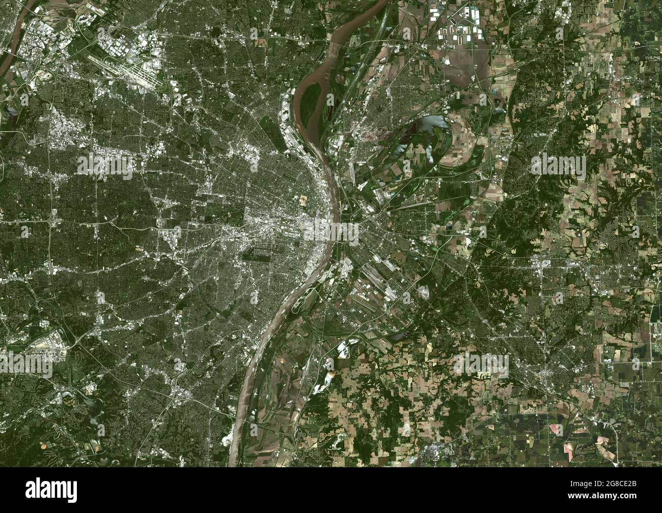 St. Louis, Missouri, Usa Stockfoto