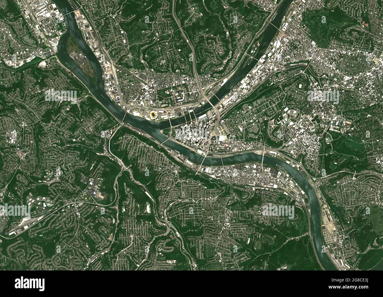 Pittsburgh, Pennsylvania, Vereinigte Staaten Stockfoto