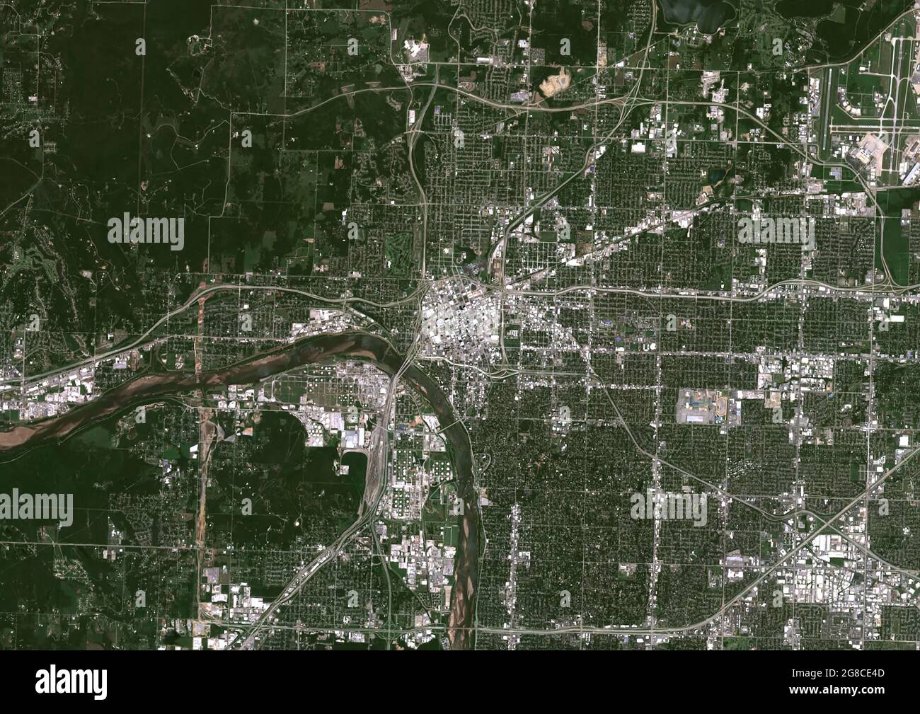 Tulsa, Oklahoma, Usa Stockfoto