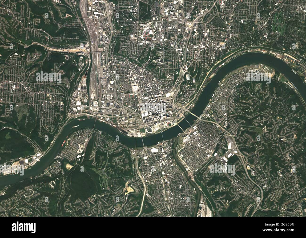 Cincinnati, Ohio, Usa Stockfoto