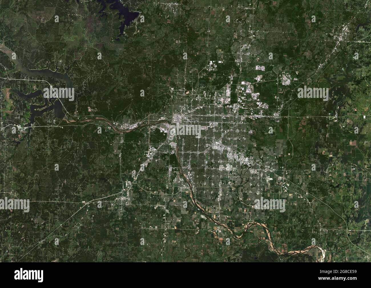 Tulsa, Oklahoma, Usa Stockfoto