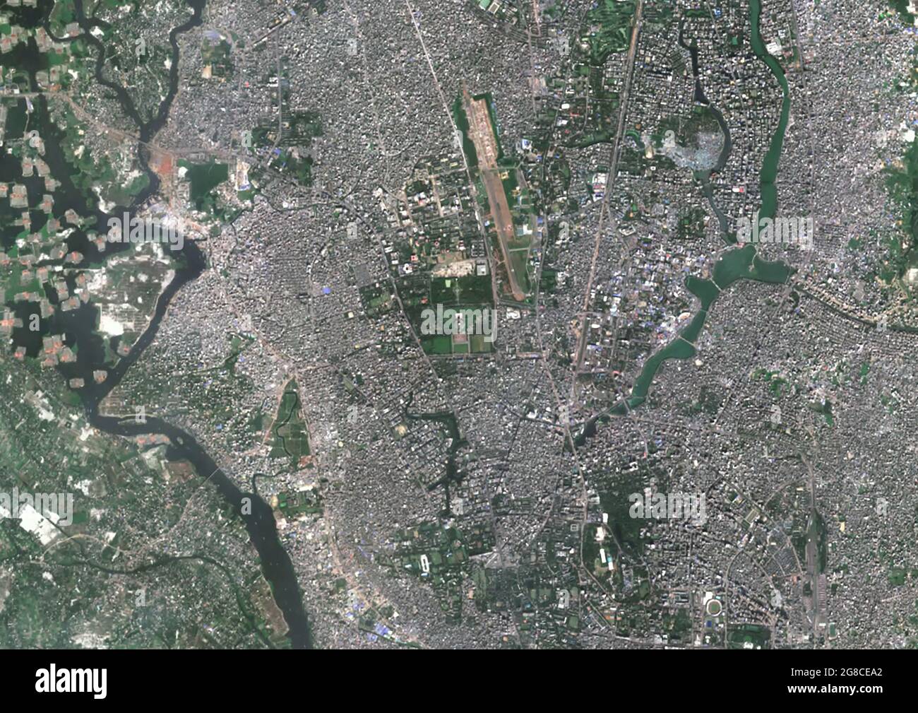 Dhaka, Hauptstadt von Bangladesch Stockfoto