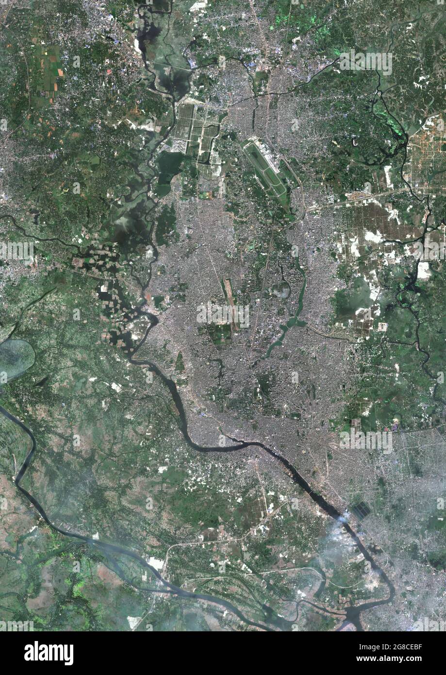 Dhaka, Hauptstadt von Bangladesch Stockfoto