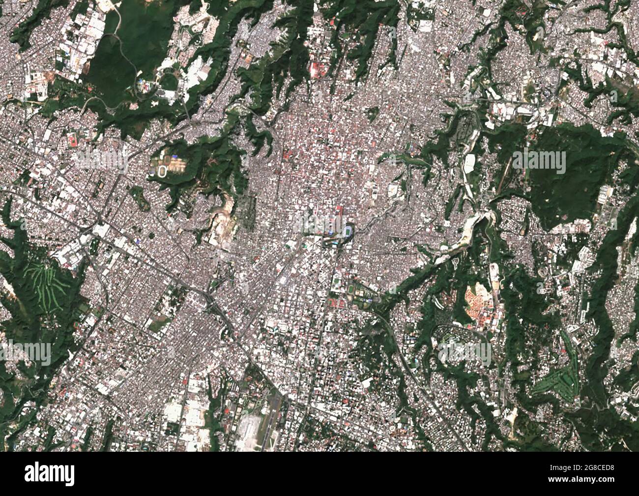 Guatemala-Stadt, Hauptstadt von Guatemala Stockfoto