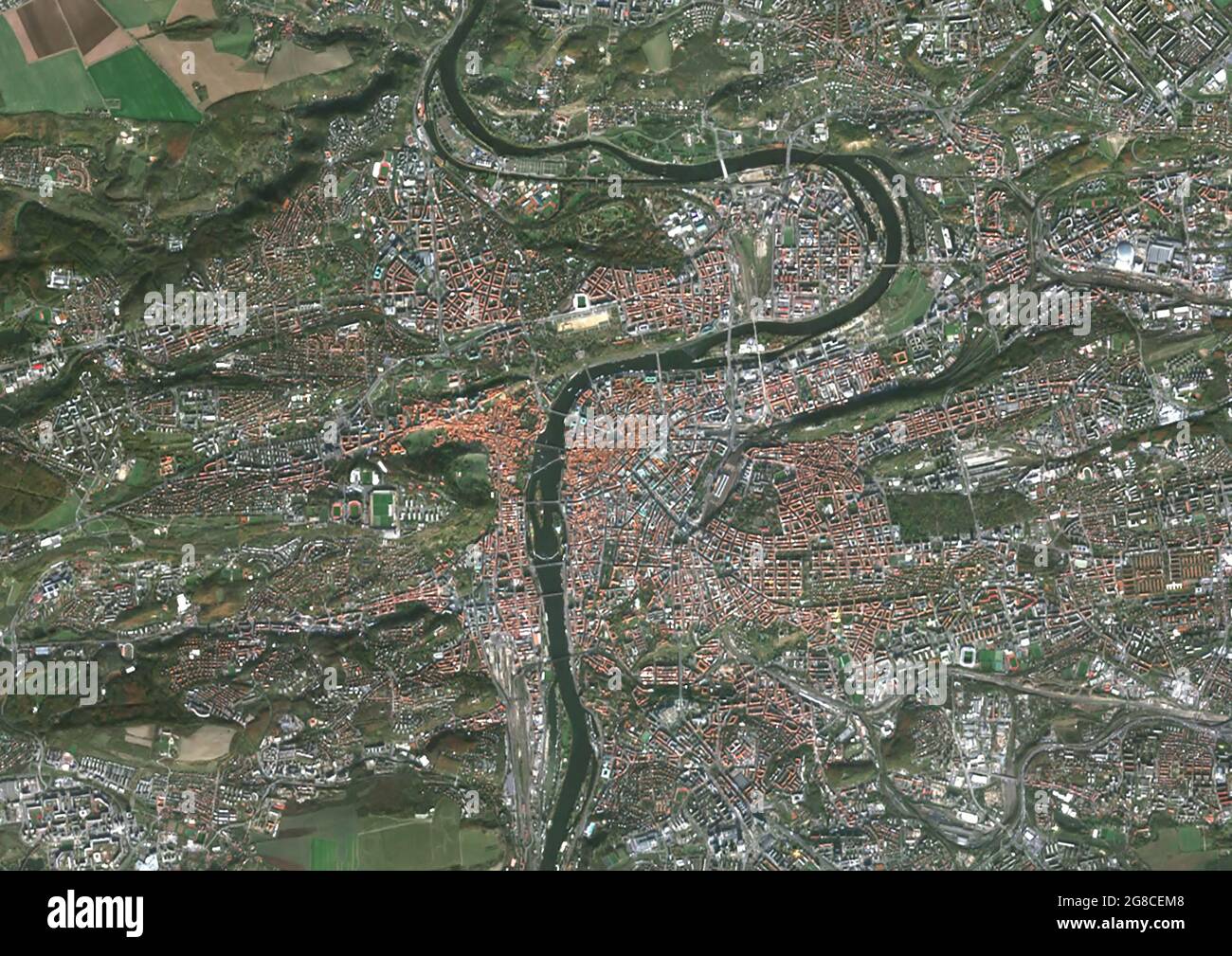 Prag, Hauptstadt der Tschechischen Republik Stockfoto