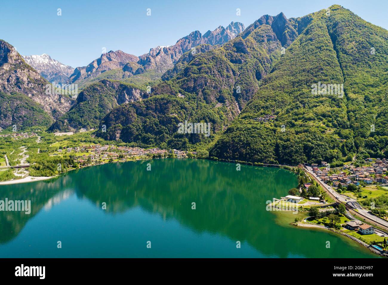 See von Novate Mezzola, Valchiavenna (IT), Campo und Val Codera ...