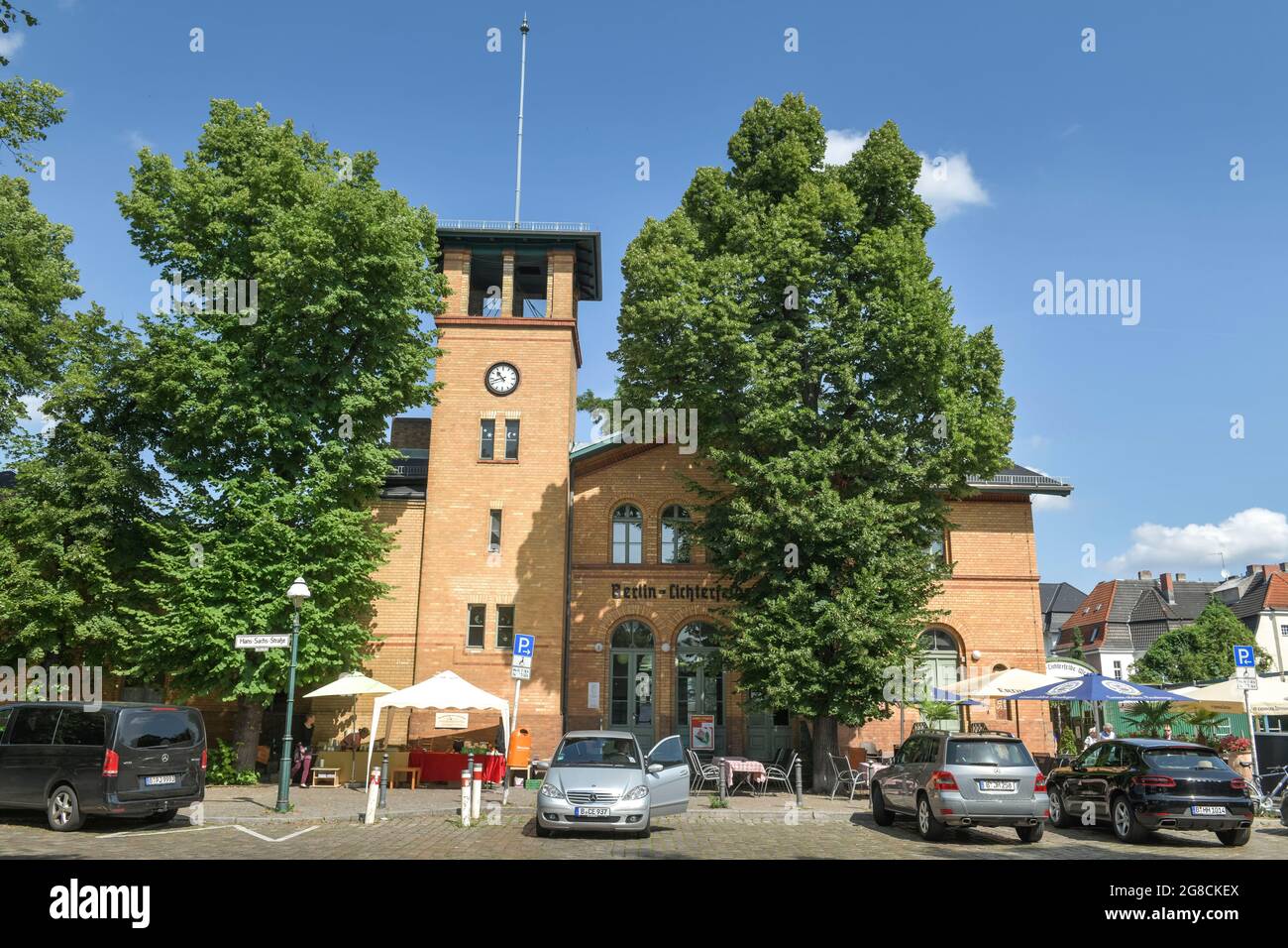 S-Bahnhof Lichterfelde West, Lichterfelde, Steglitz-Zehlendorf, Berlin,  Deutschland Stockfotografie - Alamy