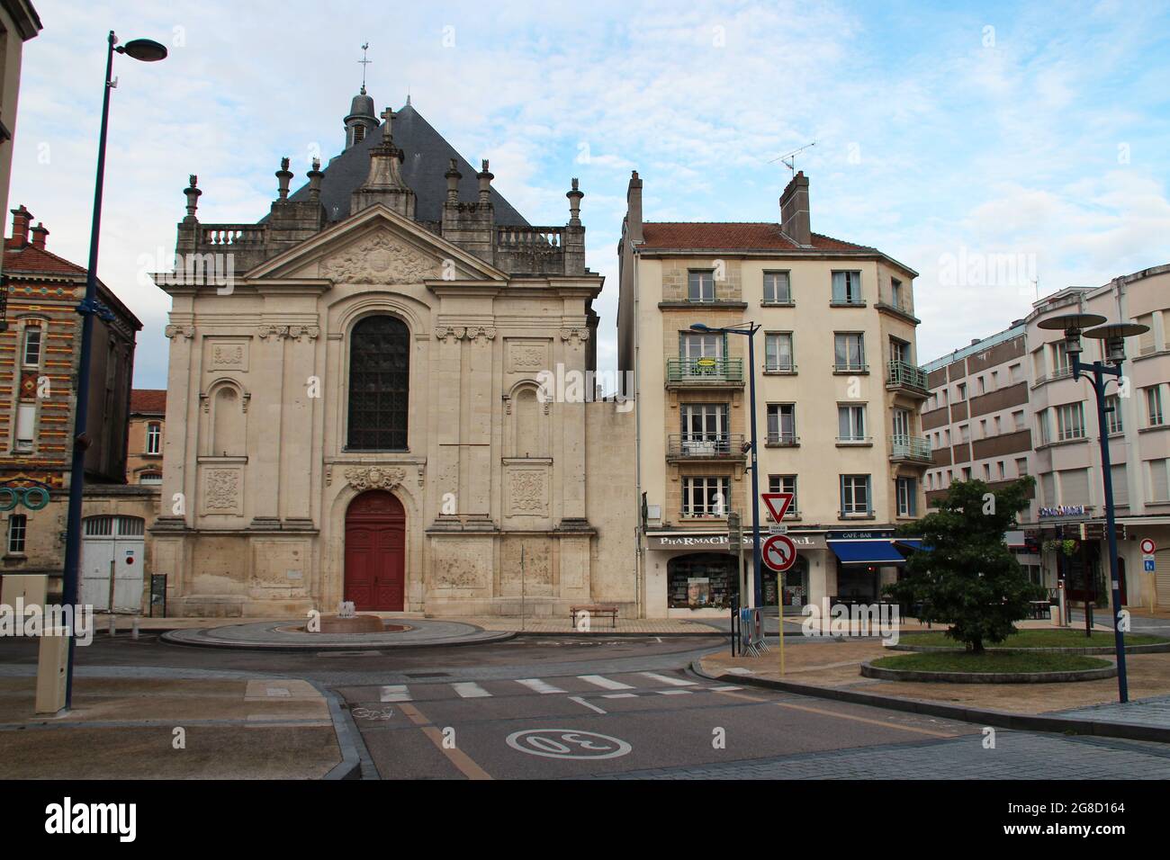 Kapelle saintnicolas in verdun in lothringen (frankreich
