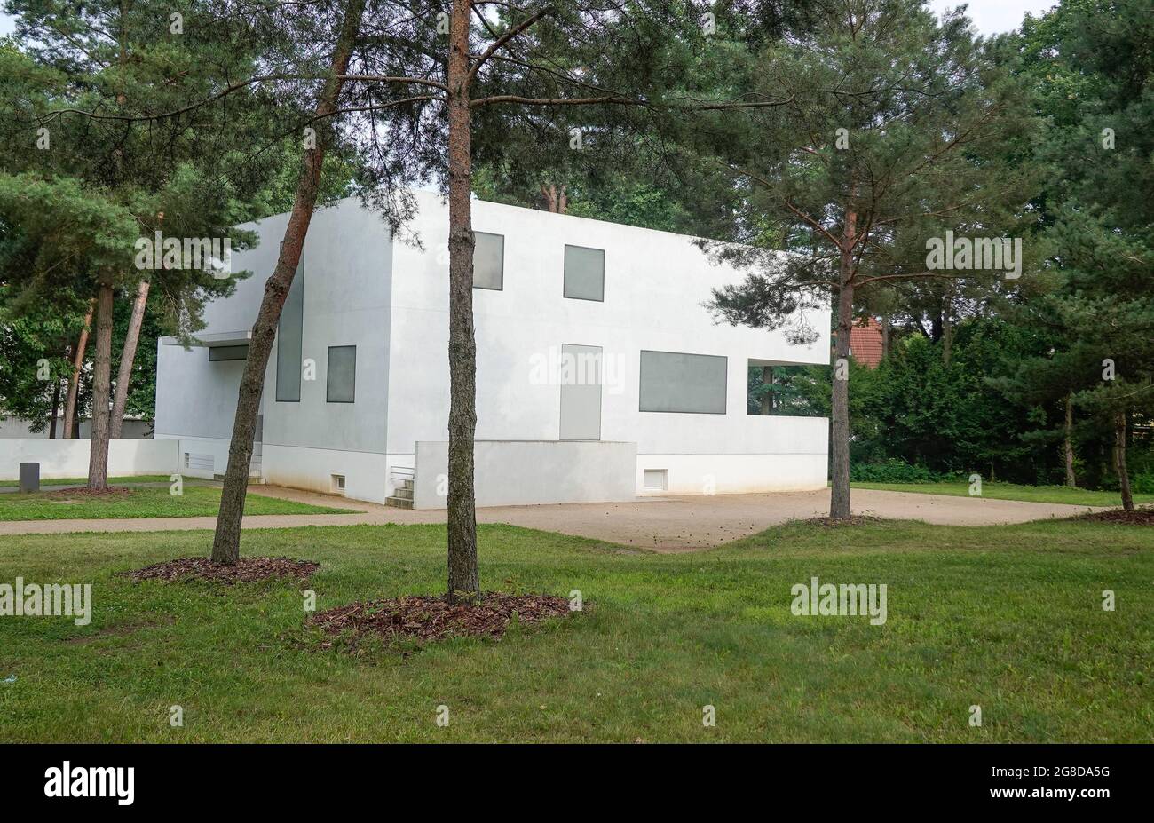 Meisterhaus, Meisterhaussiedlung, Ebertallee, Dessau, Sachsen-Anhalt, Deutschland Stockfoto