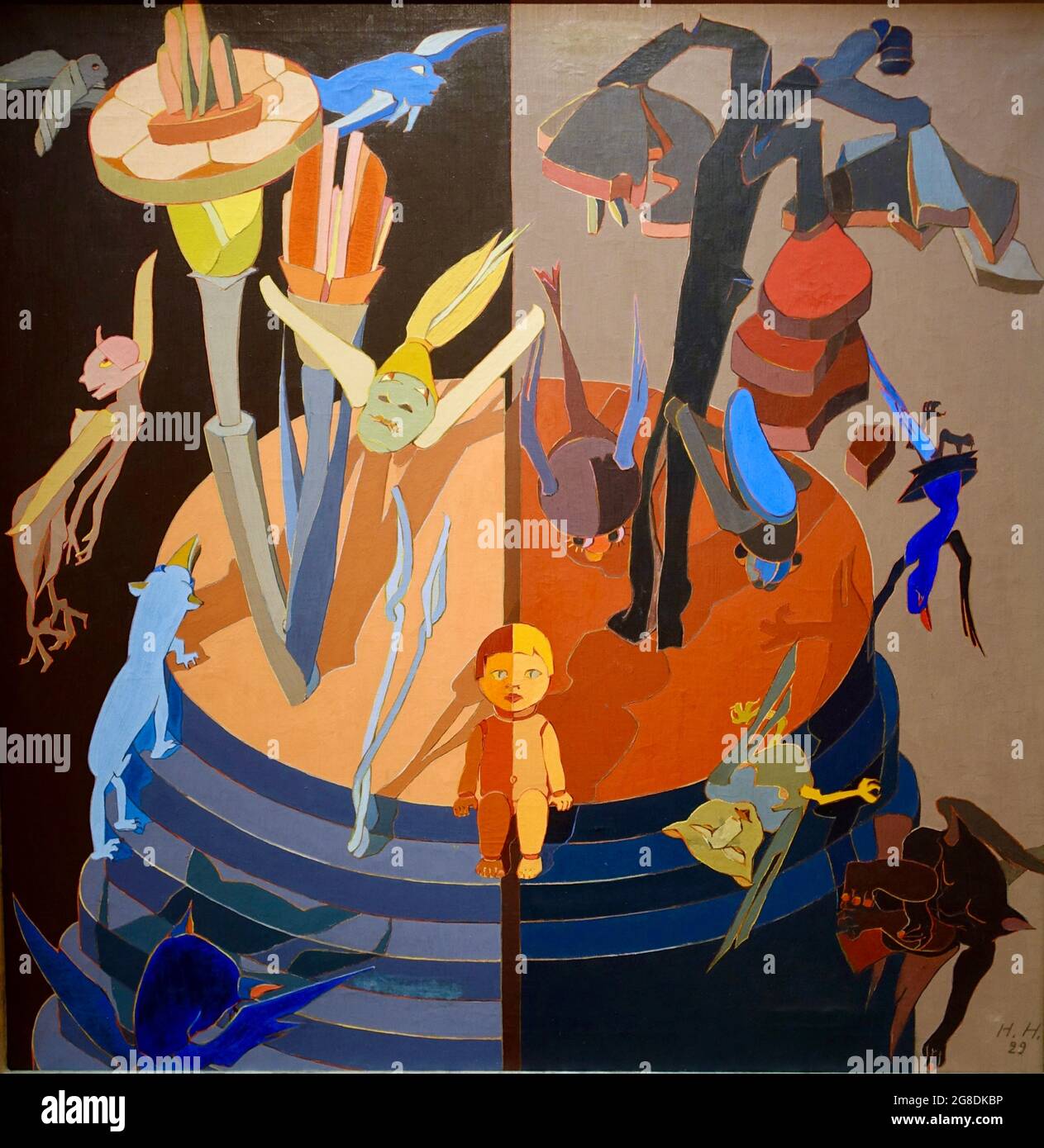 Hannah Höch - Kreaturen - 1929 Stockfoto