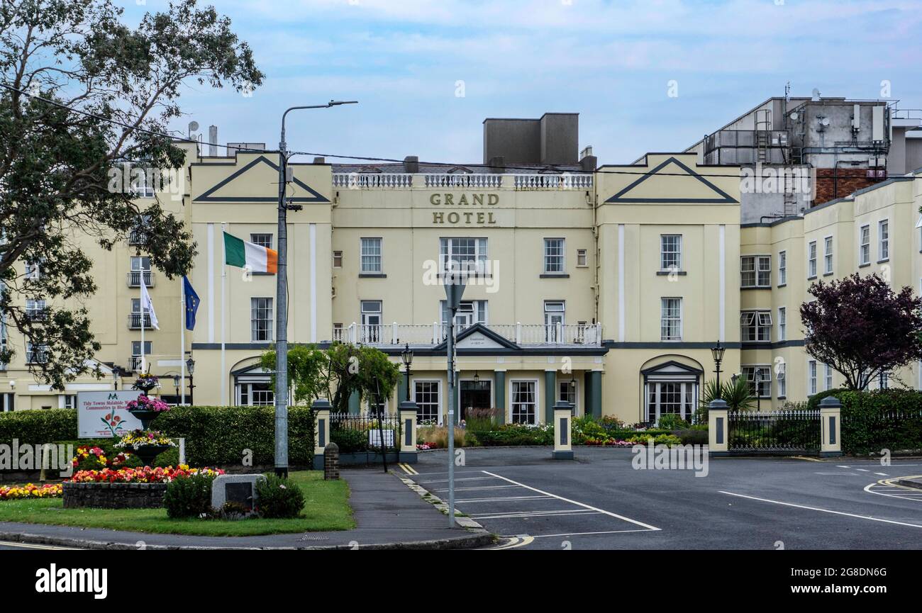The Grand Hotel, Malahide, Dublin, Irland. Das Gebäude stammt aus dem Jahr 1835, ein 4-Sterne-Hotel mit über 200 Zimmern. Stockfoto