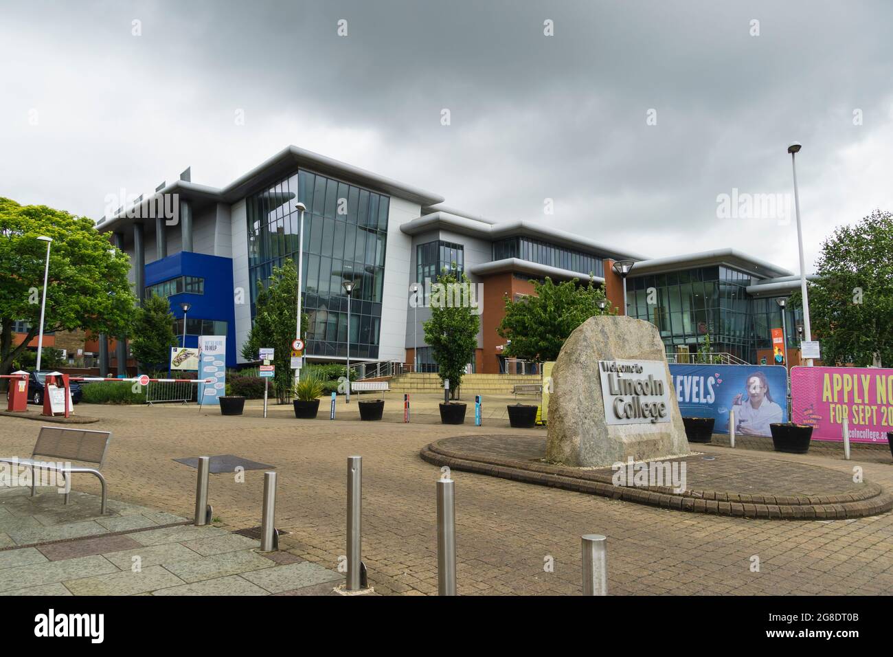 Lincoln College of further Education Monks Road Lincoln City Lincolnshire 2021 Stockfoto