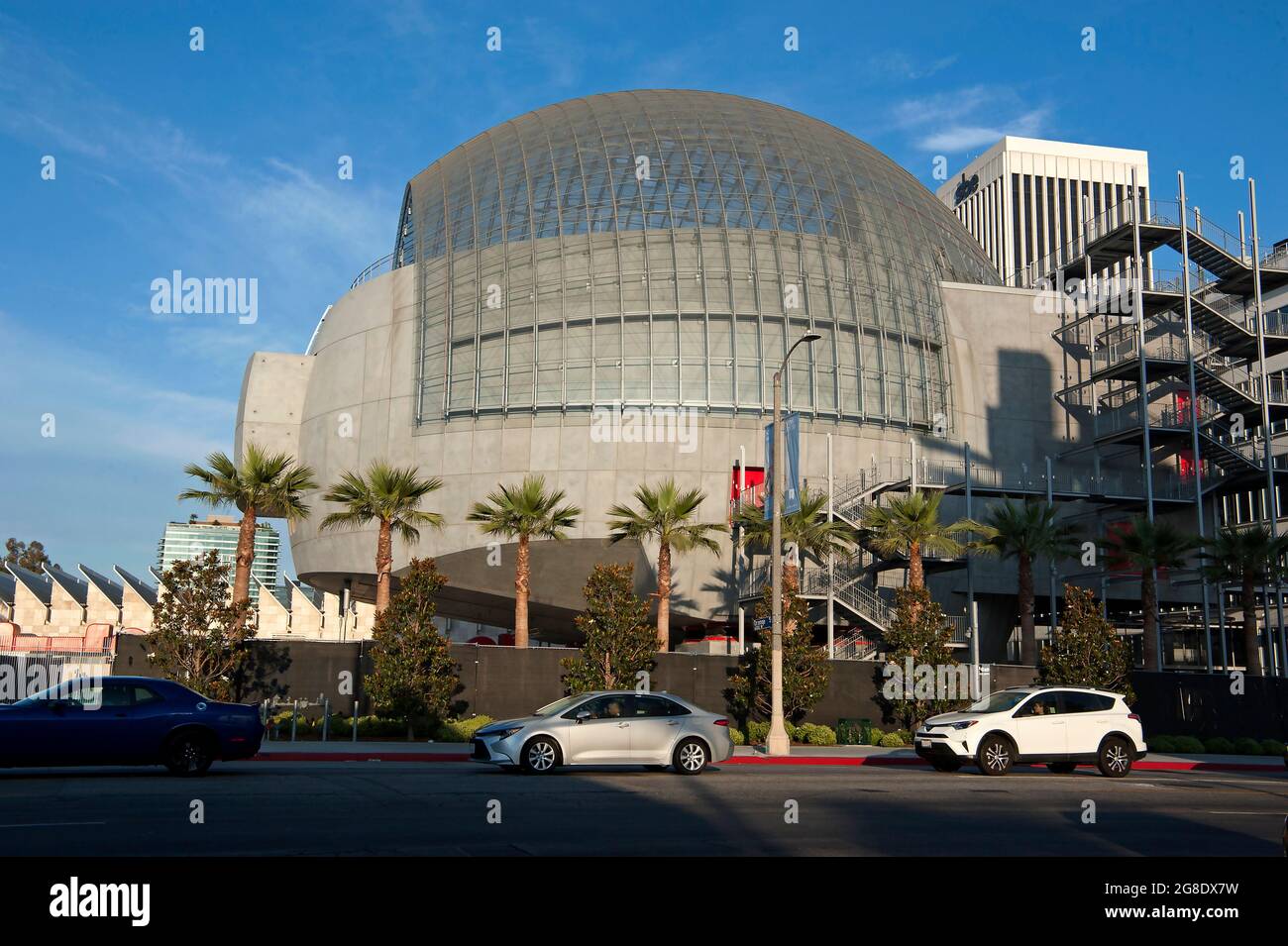 Die Eröffnung des Academy Museum of Motion Picturs ist für September 2021 in Los Angels, CA, geplant Stockfoto