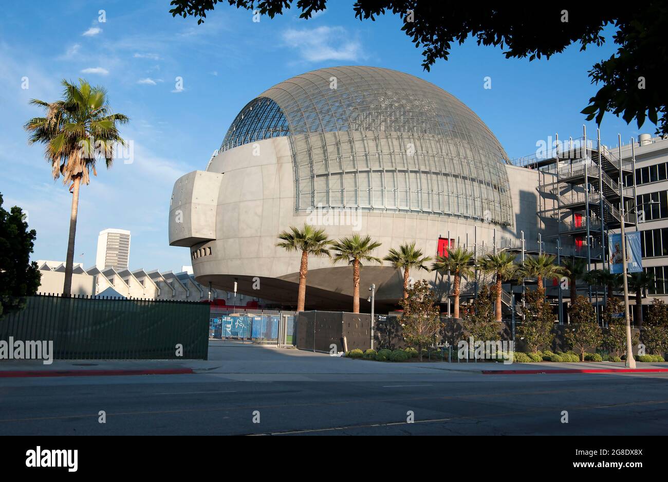Die Eröffnung des Academy Museum of Motion Picturs ist für September 2021 in Los Angels, CA, geplant Stockfoto