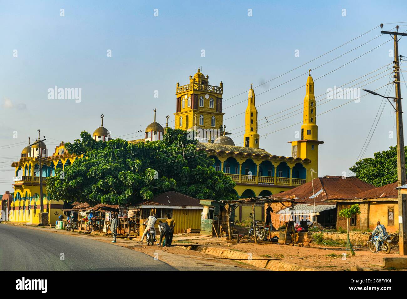 Kathedrale in den Außenbezirken von Ibadan, Nigeria, Westafrika, Afrika Stockfoto