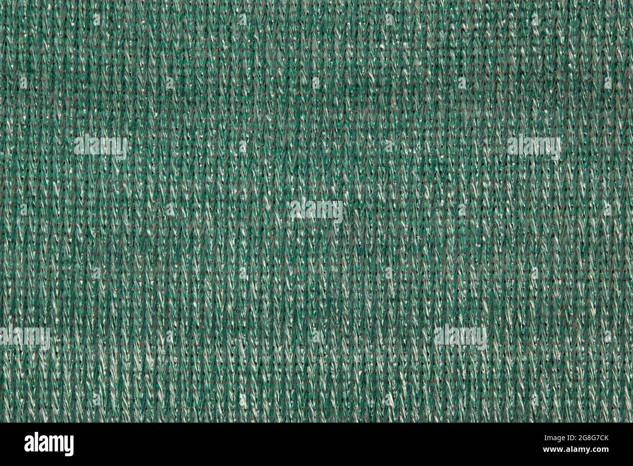 Grün Kunststoff Stoff Textur Hintergrund Stockfoto
