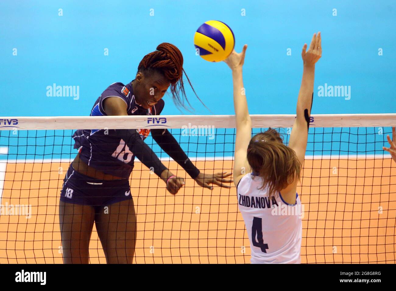 PAOLA OGECHI EGONUITALIA - KASACHSTAN PALLAVOLO TORNEO DI QUALIFICAZIONE OLIMPICA FEMMINILE GIAPPONE 2016 TOKYO (JPN) 22-05-2016 FOTO GALBIATI - RUBIN Stockfoto