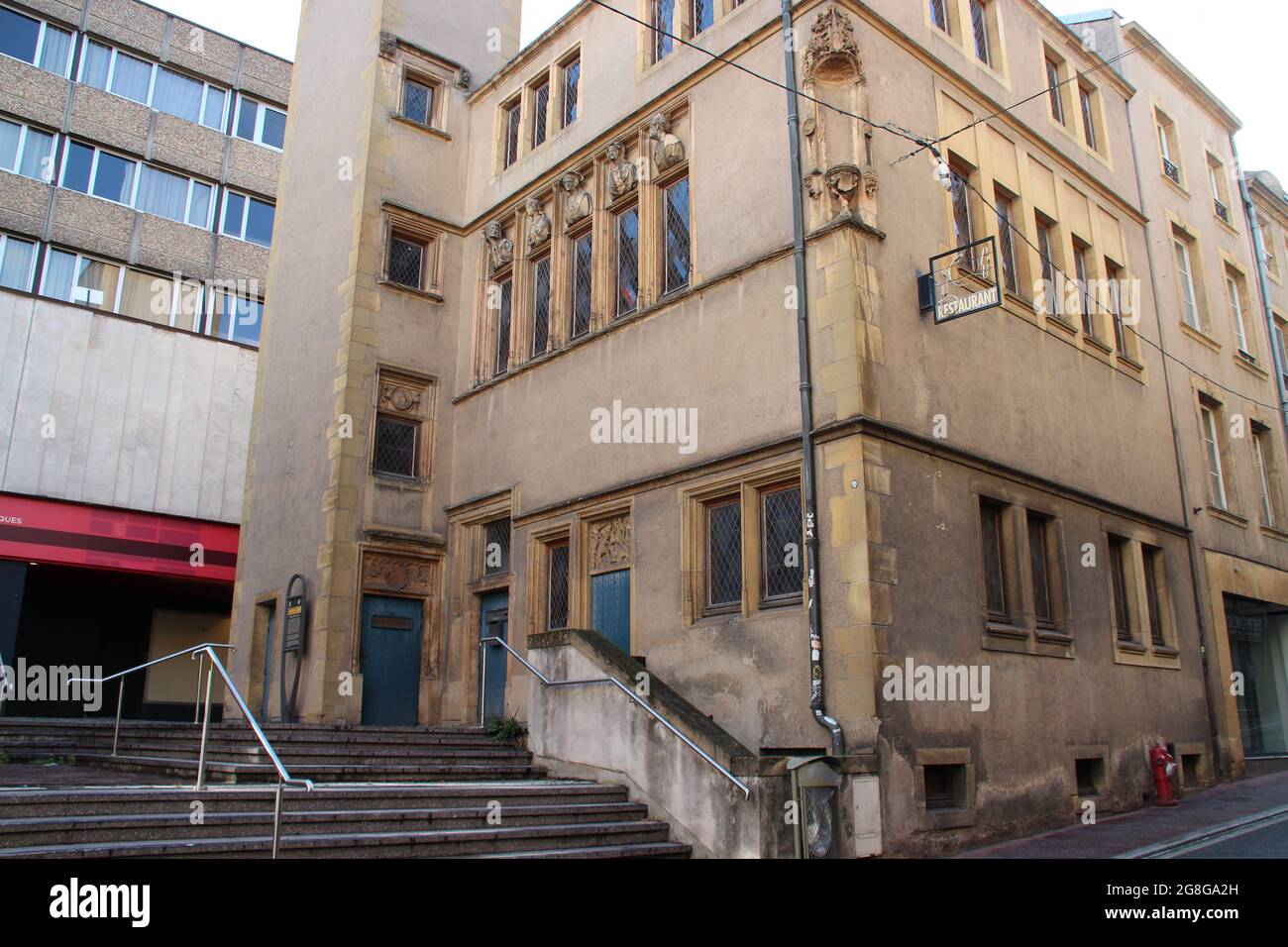 Haupthaus in metz in lothringen (frankreich) Stockfoto