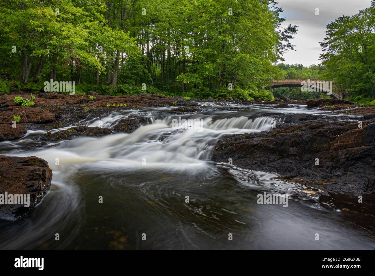 Price Rapids Conservation Area Tweed Ontario Canada im Sommer Stockfoto