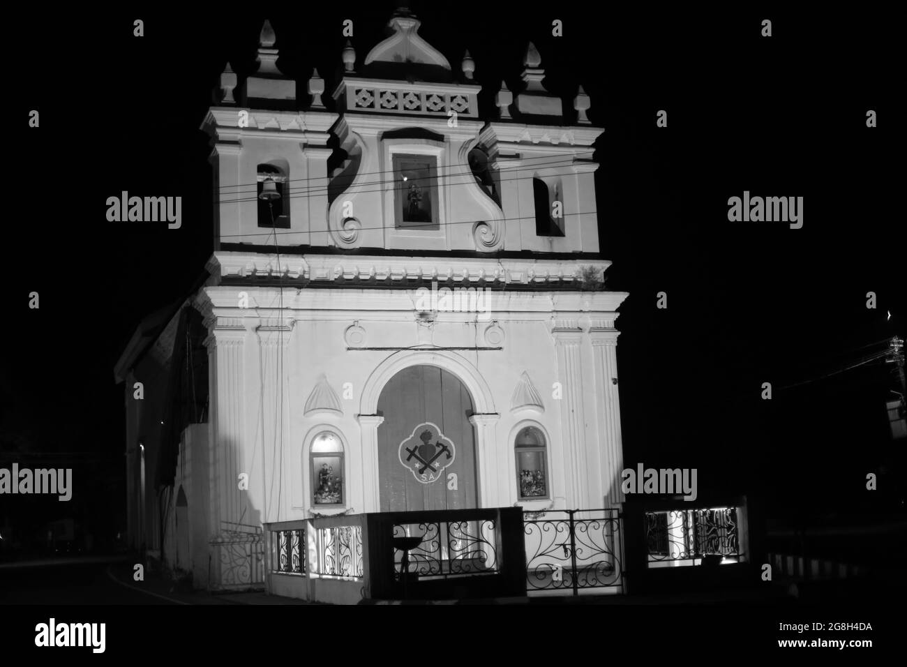 Goa Kirche Stockfoto