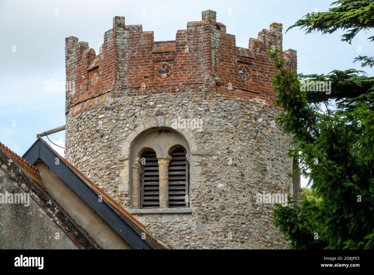 St. Peter's Church, Thorington, Suffolk Stockfoto