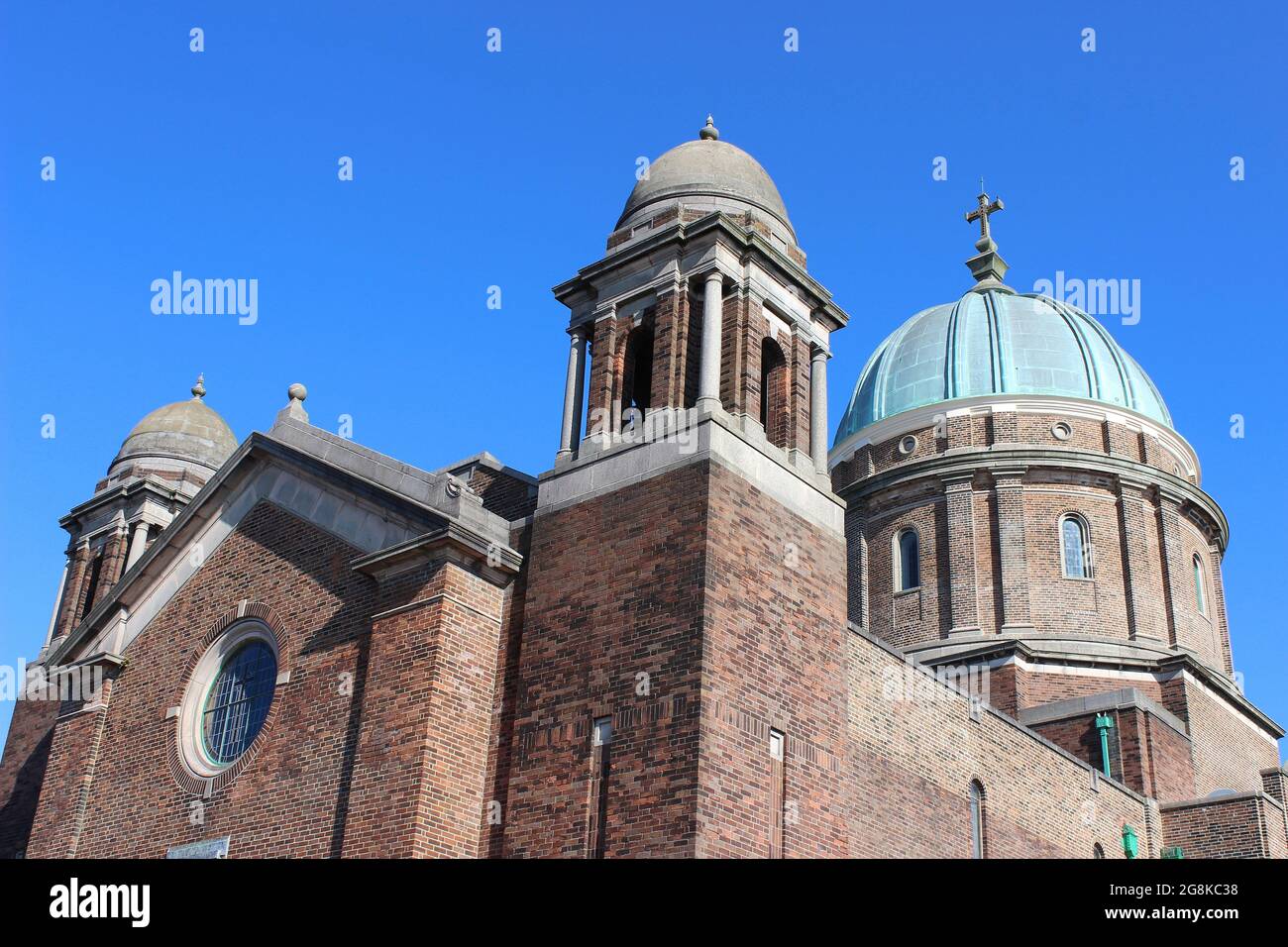 Schreinkirche der SS Peter & Paul und St. Philomena, New Brighton, Wirral, Großbritannien Stockfoto