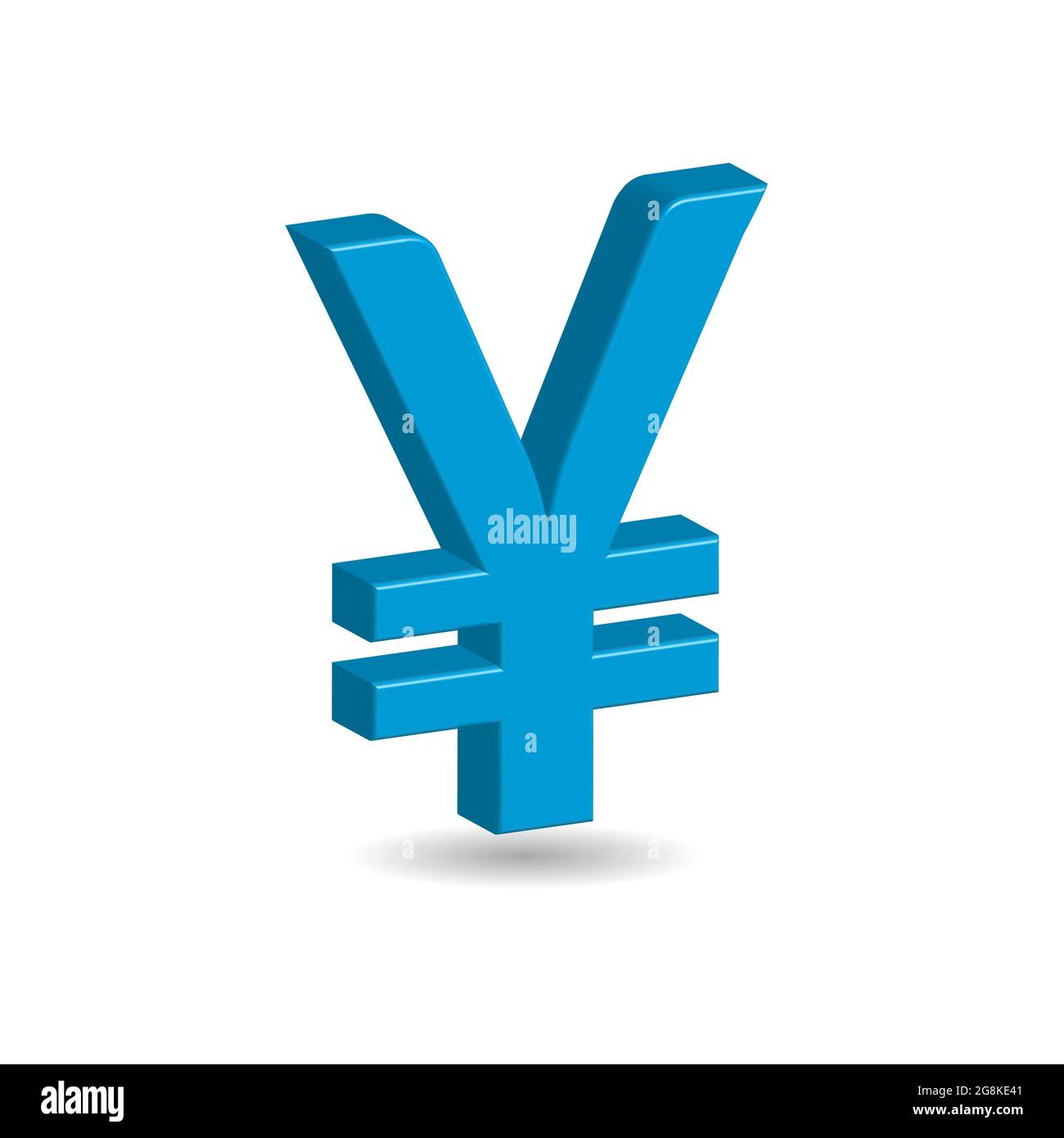 Simbolo dello yuan kaufen Alamy