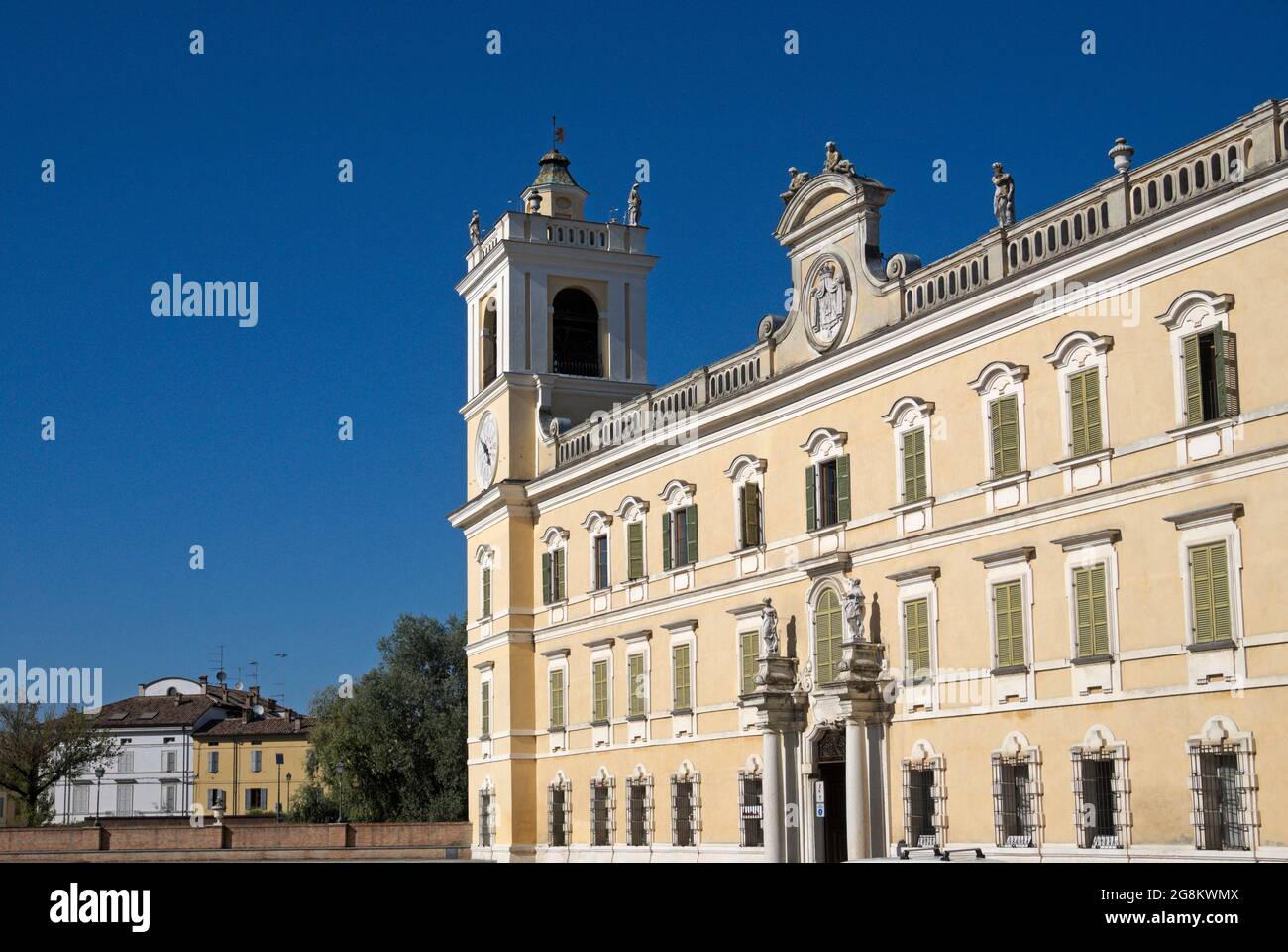 Ducal Palast oder Reggia di Colorno, Provinz von Parma, Emilia Romagna, Italien Stockfoto