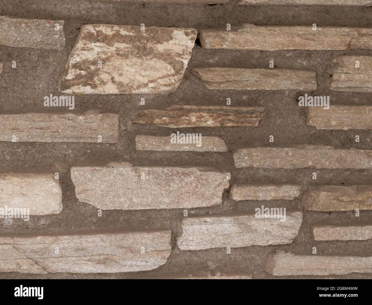 stonewall, rustikale Tapete Stockfoto