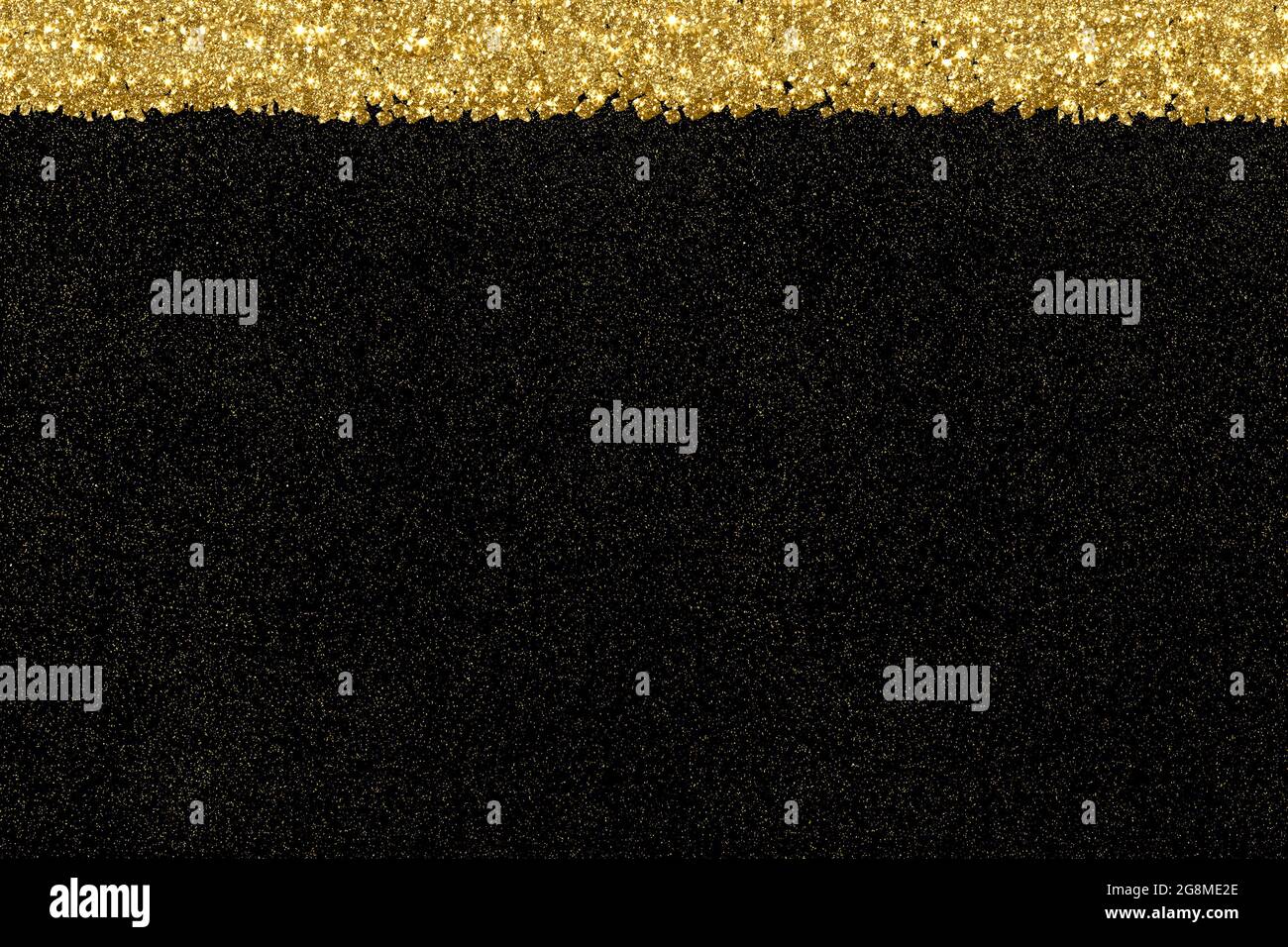 Glitzer lila Hintergrund mit glänzenden Sternen goldenen Streifen Stockfoto