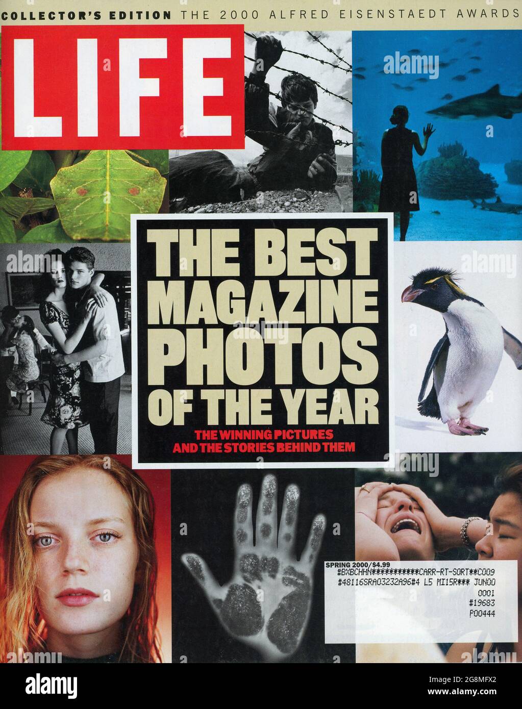 Cover des Life Magazine, Ausgabe Frühjahr 2000, USA Stockfoto