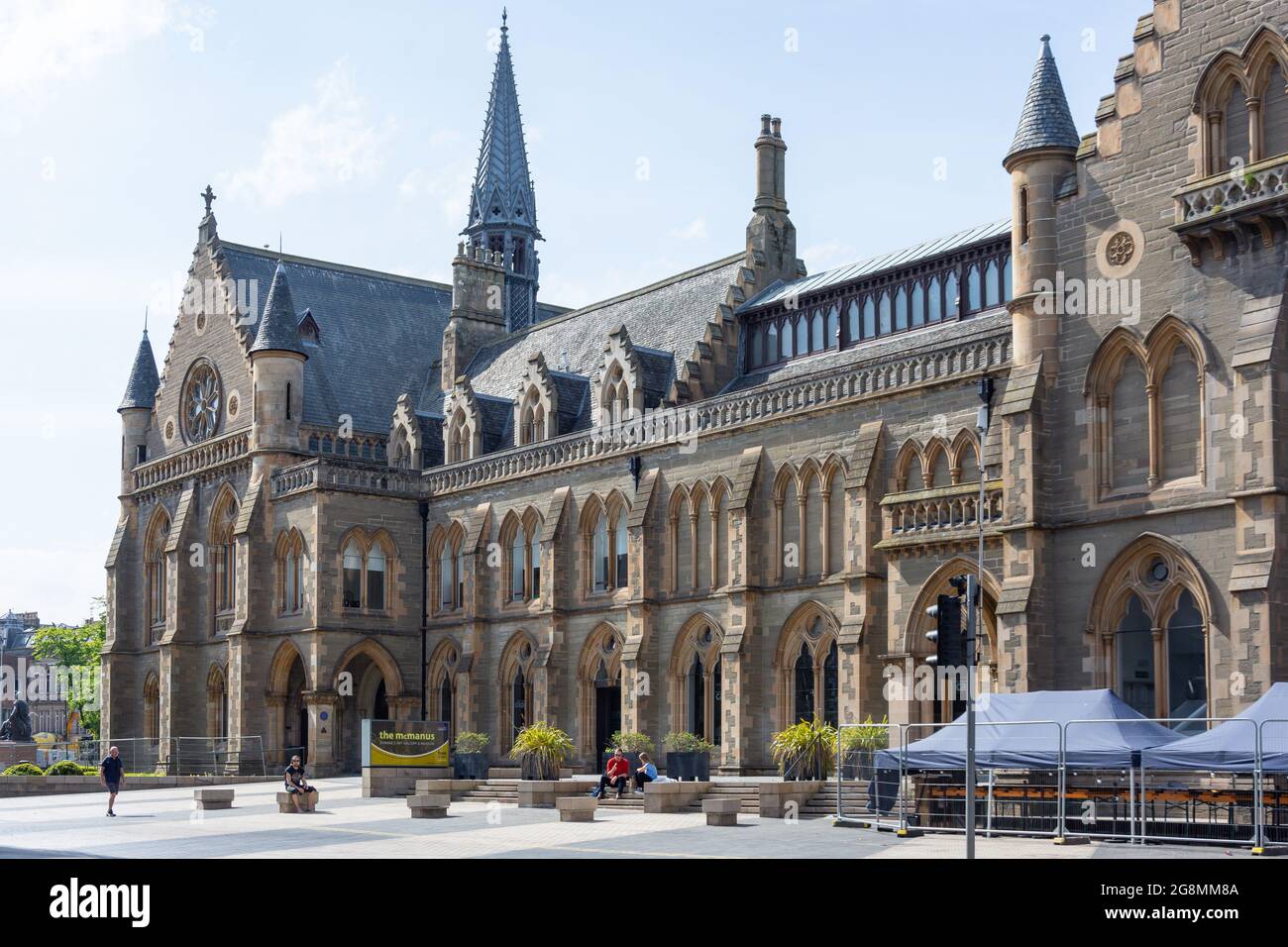 The McManus Art Gallery & Museum, Albert Square, Dundee City, Schottland, Großbritannien Stockfoto