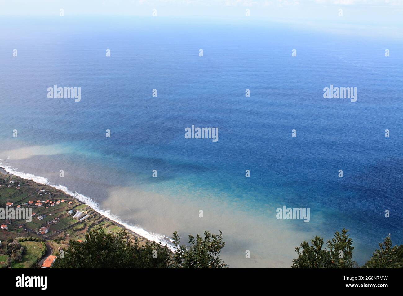 Arco de São Jorge, Miradouro das Cabanas, Isla de Madeira, Madeira Island, Ilha da Madeira Stockfoto