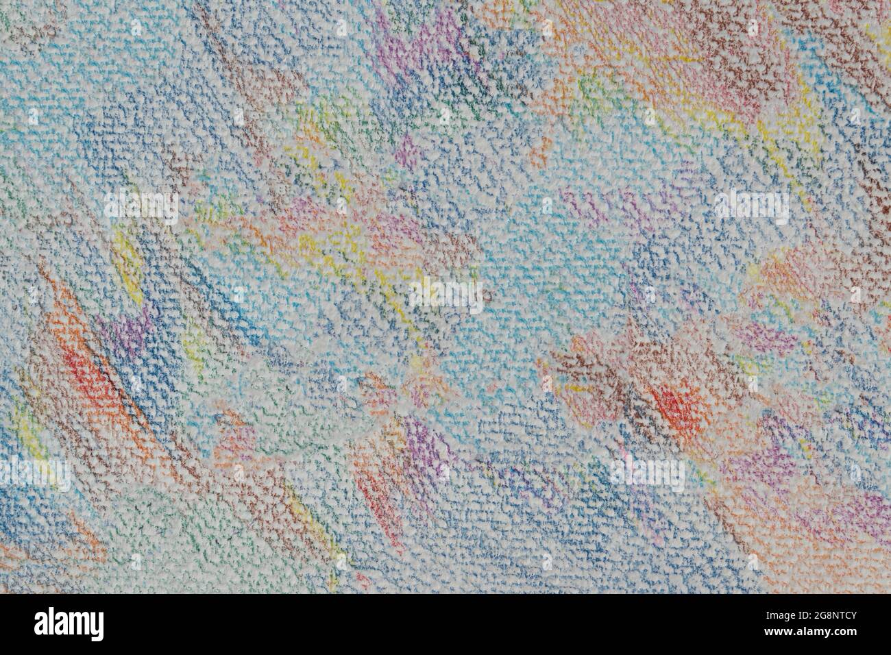Abstrakt farbige Bleistift zeichnen auf Papier für Ihr Design oder Hintergrund. Stockfoto