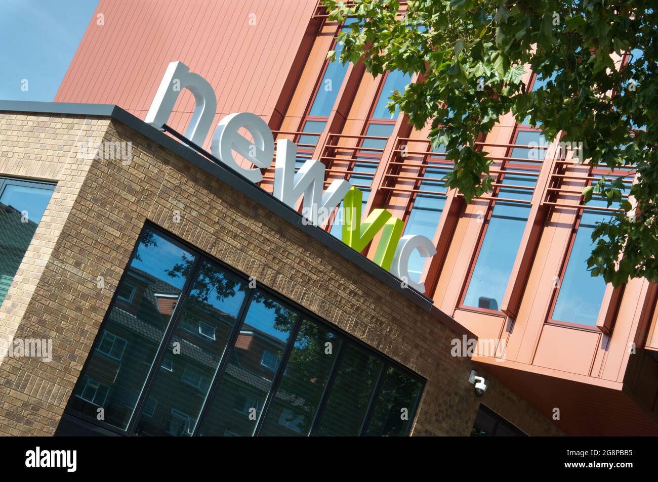 Das New Vic College, Newham, East London. Stockfoto