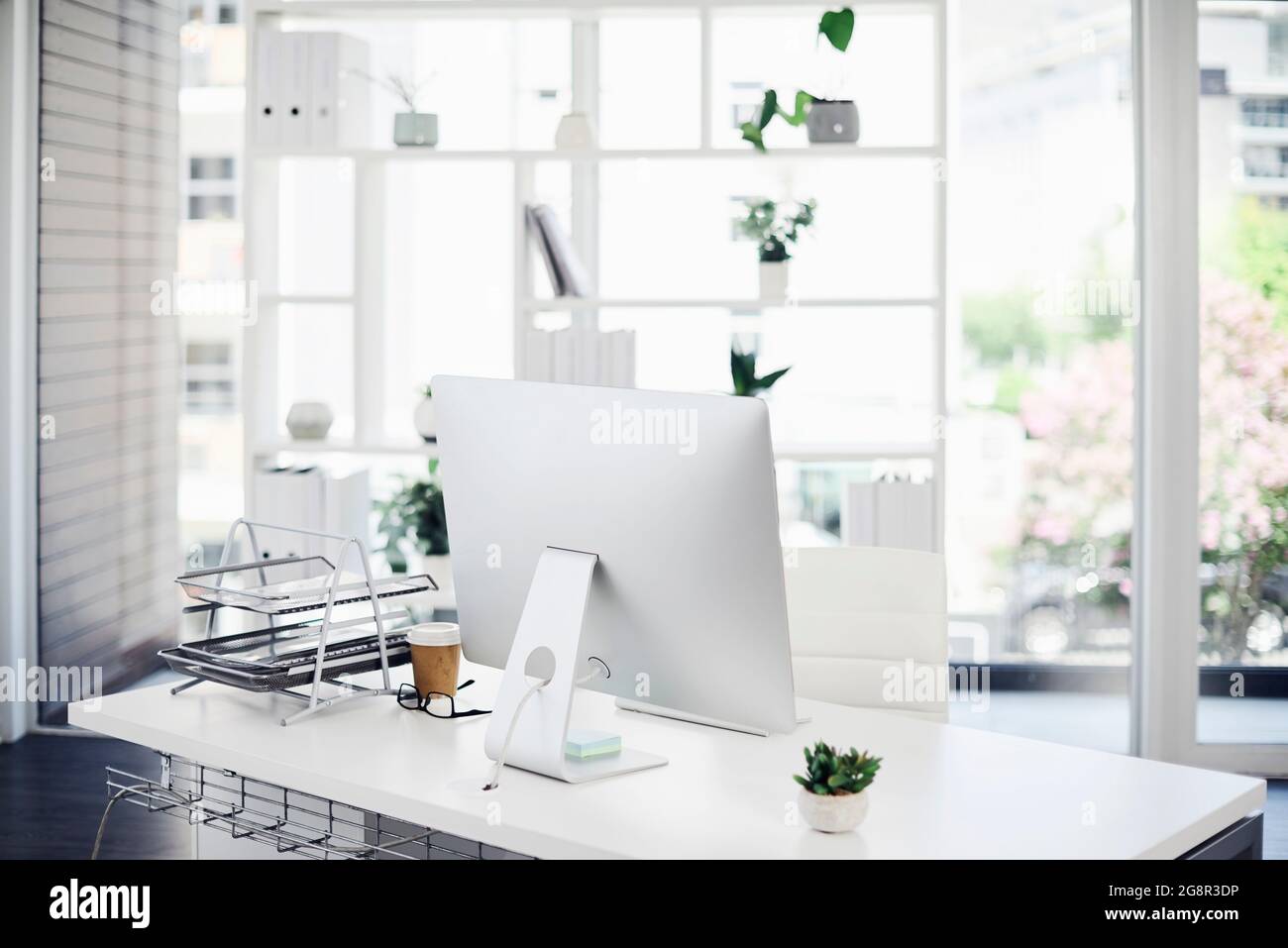 Wo harte Arbeit geleistet wird Stockfoto