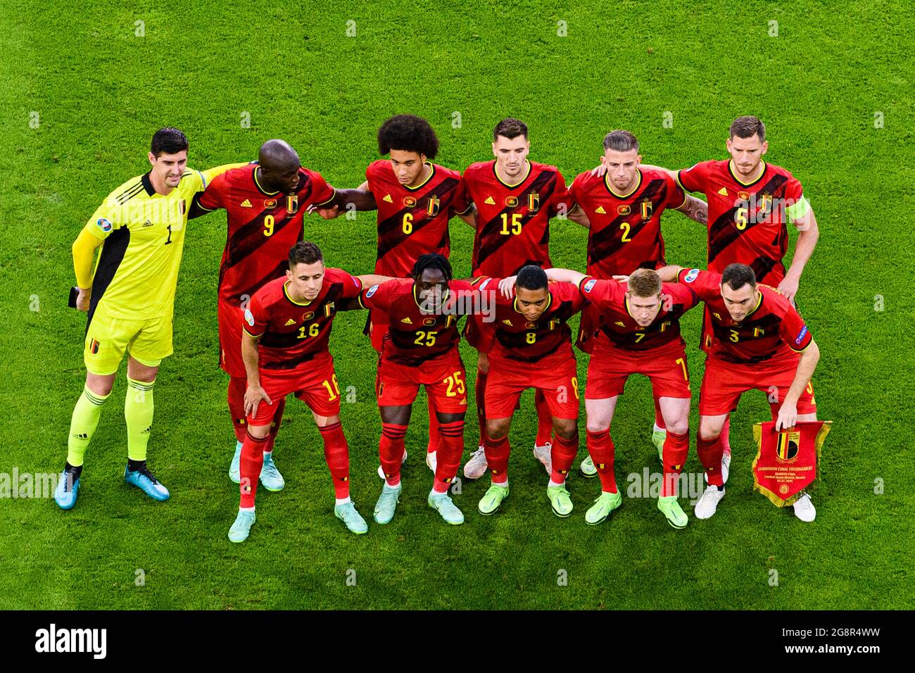 Belgien Nationalmannschaft Gegen ägypten Nationalmannschaft Spiele München, Deutschland - 02. Juli: (L-R) Belgien Nationalmannschaft